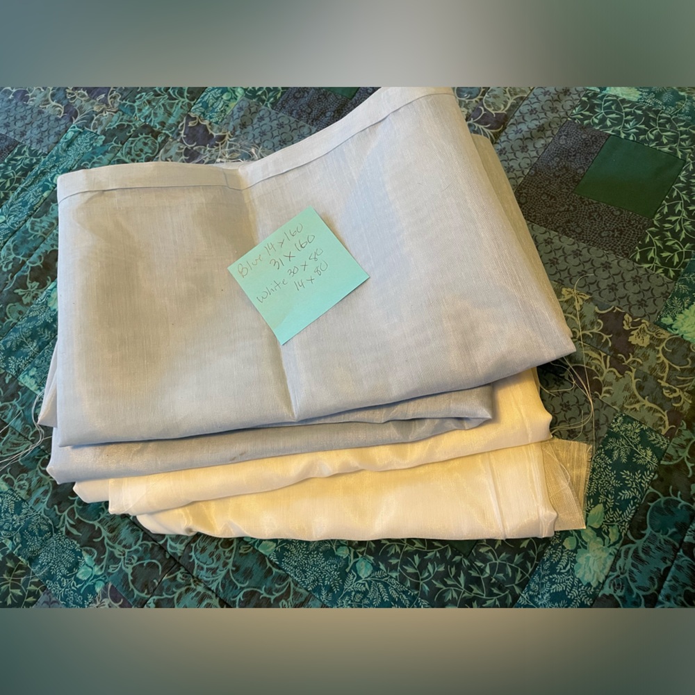 Handmade Curtain/Drape Scarves